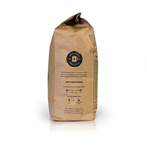 Gobena Coffee 5lb Fair Trade Organic Certified Nicaraguan Ground Dark Roast100% Arabica Specialty Coffee 80 ounces 5 pounds Bulk
