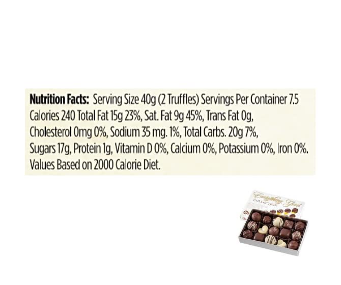 Vegan Plant Based Gluten Free Gourmet Chocolates | Everything Good Truffle Collection (15 Pieces) | Dairy Free Nut Free Peanut Free Soy Free | Allergy Friendly Gifts | By No Whey! Foods