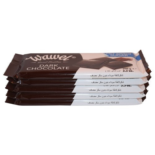 Wawel Sugar-Free Dark Chocolate 100g (Pack of 5)