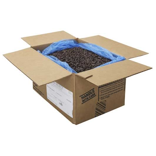 Ambrosia Select Semi-Sweet Chocolate Drop Baking Chips 25 Pound - 1 each.