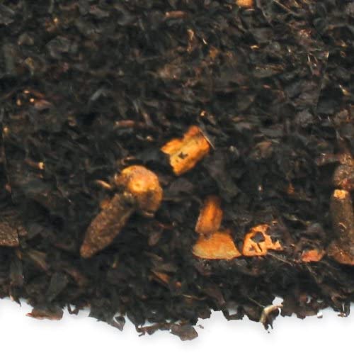 Davidson's Organics Decaffeinated Spiced Raspberry Loose Leaf Tea 16-Ounce Bag