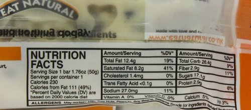 Eat Natural Almond &amp Apricot Bar with Yogurt Coating1.76 Ounce Bar 12-Count Box