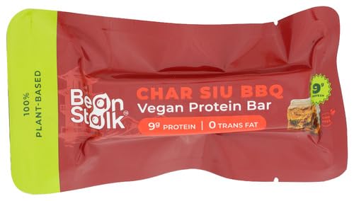 Beanstalk Protein Bar Char Siu BBQ 1.4 oz (Pack of 12)