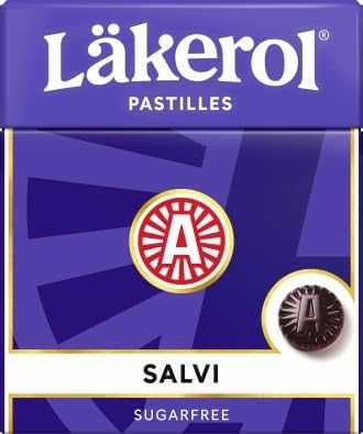 Lakerol Läkerol Sugarfree Pastilles 10-Flavor Variety 0.8 oz packages each in a SOPOSOPO Box (Total of 10 items) SÖPÖSÖPÖ Box