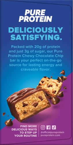 Pure Protein® Chewy Chocolate Chip 50 gram 6 count Multipack