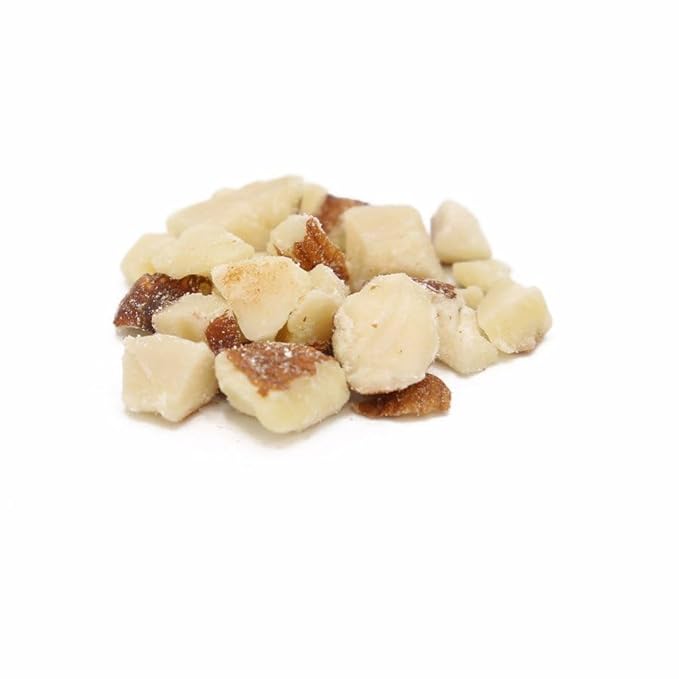 C.J. Dannemiller Chopped Almonds Bulk 10 LB Box Medium Sized RAW Almonds Perfect for Snacking Baking Cooking