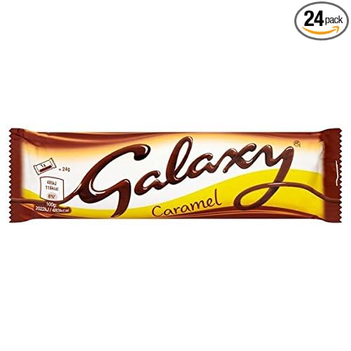 GALAXY Caramel 24 x 48g Bars (Bulk Buy)