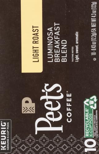 Peet's Coffee K-Cup Pack Colombia Luminosa 10ct