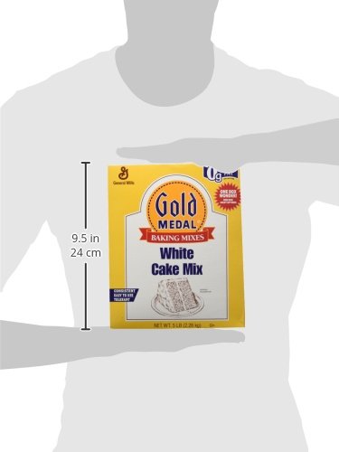GeneralMills LR/D GOLD MEDAL WHITE CAKE MIXES 6 CASE 5 POUND 5-pounds