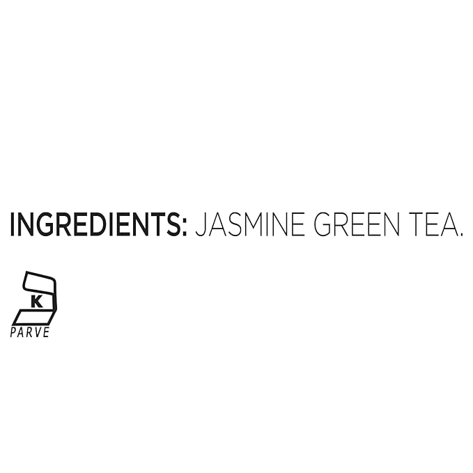 Tea Forte Jasmine Green Premium Loose Leaf Caffeinated Green Tea Blend Canister Makes 35-50 Cups