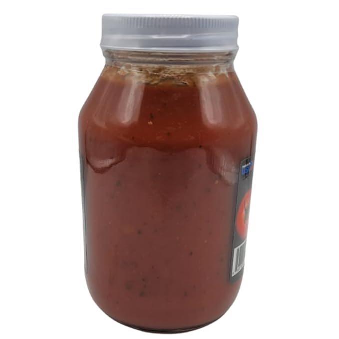 Angi's Sicilian Style Spaghetti Sauce | Gluten Free Pasta Sauce | 33 oz Jar (2)