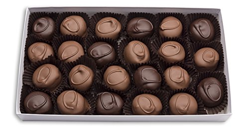 Mrs. Cavanaugh’s Orange Cream Mixed Chocolates 1 lb Box – 65% Milk &amp 35% Dark Orange Fondant Creams Covered in Chocolate – Citrus Cream Candy Gift Dessert Treats Holiday Chocolate Box