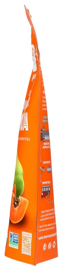 Mavuno Harvest 104-2-W 100% Organic44 Fair Trade Dried Papaya - Pack of 6