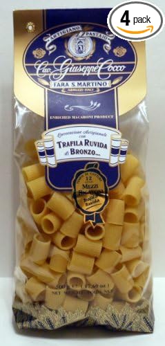 Cav. Giuseppe Cocco - Mezzi Rigatoni N. A29 (4)- 17.6 oz. Packages