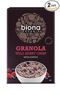(2 Pack) - Biona - Org Wild Berry Granola | 375g | 2 PACK BUNDLE