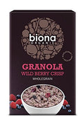 Biona Organic Wild Berry Crispy Granola (375g) by Biona Organic