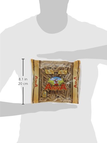 Anna Whole Wheat Penne Rigate 1 Pound Bags (Pack of 12)