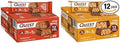 Quest Hero Protein Bars Crispy Chocolate Caramel Pecan and Chocolate Peanut Butter 15-18g Protein 1g Sugar 12 Count