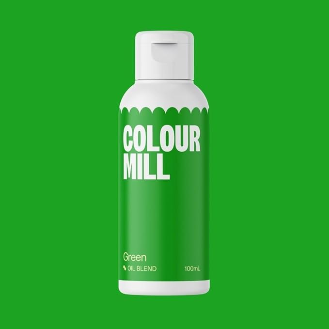 Colour Mill Oil-Based Food Coloring 100 Milliliters (Green)