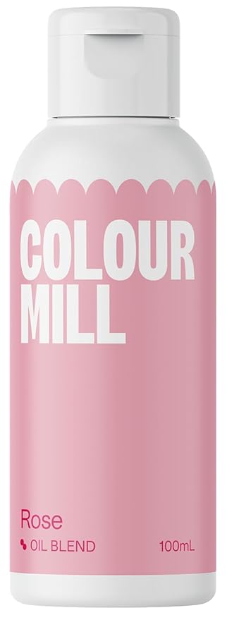 Colour Mill Oil-Based Food Coloring 100 Milliliters Rose