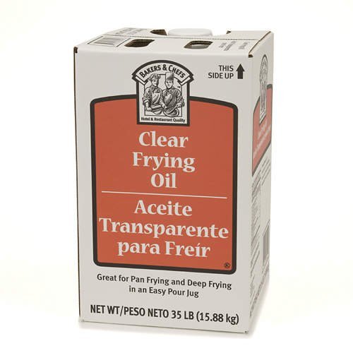 Bakers &amp Chefs Clear Frying Oil - 35 lb. - CASE PACK OF 4