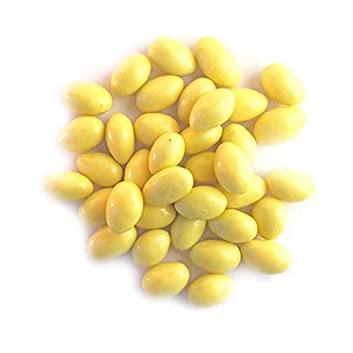 Smarty Stop Chocolate Almonds (Lemon Cream Chocolate Almond (Lemoncello) 1 Pound (Pack of 1))