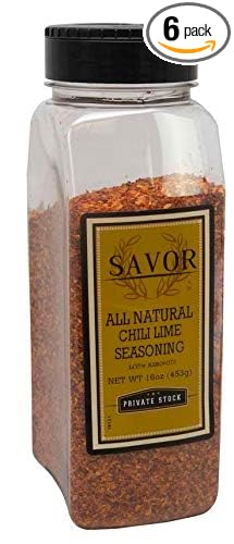 Savor Brands All Natural Chili Lime Seasoning 1 Pound -- 6 per case.