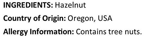 Anna and Sarah Raw Natural Oregon Hazelnuts in Resealable Bag 3 Lbs (1 Pack)