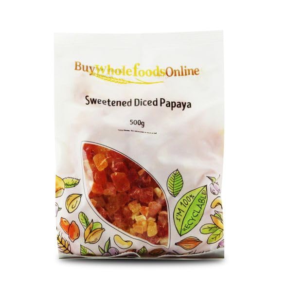 Buy Whole Foods Papaya Diced W.S.10mm (500g)
