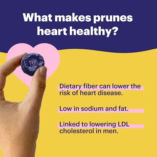 Sunsweet Amazin' Prunes Orange Essence - Prunes Pitted Unsweetened &amp Dried - Gluten Free Vegan Low Fat - Dietary Fiber &amp Natural Minerals - Dried Fruit - 6 oz pouch - 3 Pack