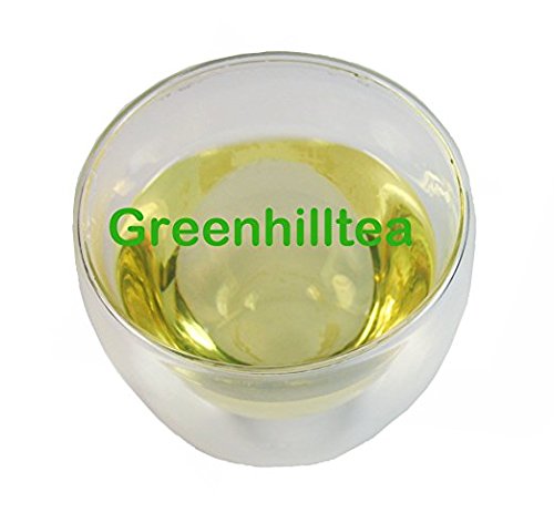 Greenhilltea Decaf Jasmine Green Tea Green Tea CO2 naturally processed Caffeine-Free Tea - 8 Oz Bag