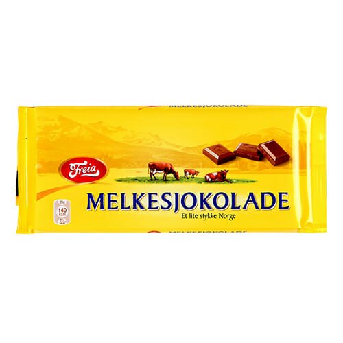 Freia Melkesjokolade – Milk Chocolate 250g King Size