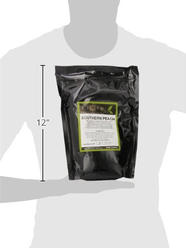 Stash Tea Southern Peach Premium Loose Leaf Black Tea 16 Ounce