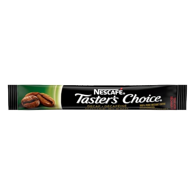 Nescafe Instant Coffee Packets Decaf Taster's Choice Light Roast 1.7 g Singles (Pack of 80