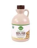 Organic Grade A Dark 100% pure Maple Syrup 32 oz. Well-sle Farm.
