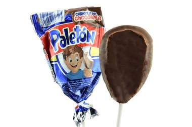 Authentic Sabores - Imported Mexican La Corona Huevitos Sabor Chocolate Confitados 500g With 1ct. La Corona Marshmallows Chocolate Covered Lollipop Paletón