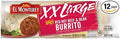 El Monterey XX Large Spicy Red Hot Beef and Bean Burrito 9.5 Ounce -- 12 per case.