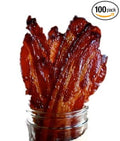 Brown Sugar Bacon Jerky Candied Bacon (Bulk Jerky) (100 Packs)