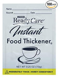 Lyons ReadyCare Instant Food Thickener Packets - Honey Consistency Level 3 Moderately Thick (100 Pack)