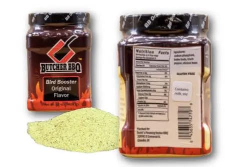 Butcher BBQ | Bird Booster Original Flavor Injection | Moisture and Flavor for Poultry Injections | Fast and Easy Turkey Injection