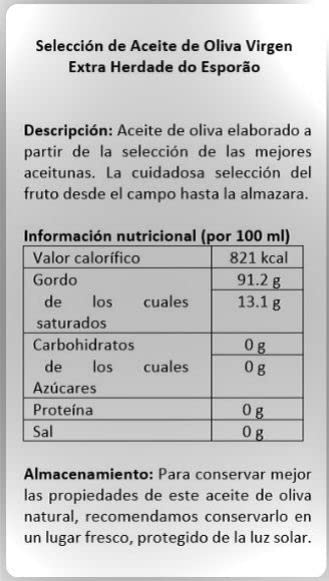 Herdade do Esporao Extra Virgin Olive Oil - Selection - 1 bottle - 17 fl oz