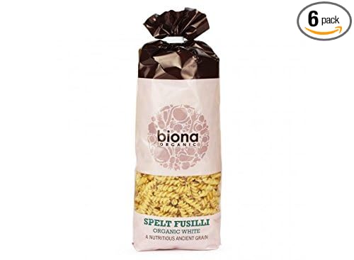 Biona Organic Spelt Fusilli White 500g - Pack of 6
