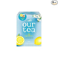 ROASTIQUE Lemon Earlgrey Black Tea with Real Dried Fruit – Premium Orgainc Tea Sweet Fruit Blend Hot or Iced Tea Eco-friendly PLA bags 8 Tea Bags
