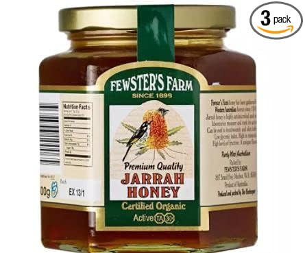 Fewster's Farm TA 30+ Jarrah Honey 500g Pack of 3 (Save 20%)