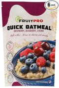Fruitpro Oatmeal with Raspberry Blueberry &amp Cherry 8.4 oz (Pack of 6)