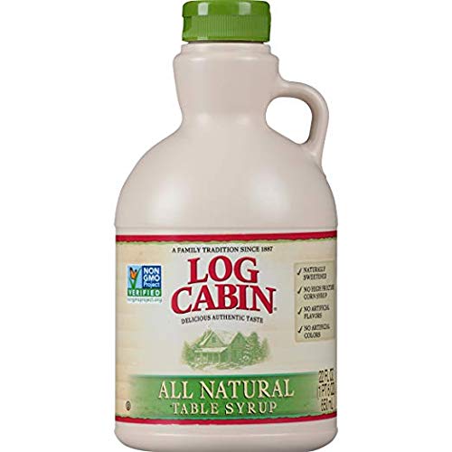 Log Cabin All Natural Table Syrup 22 Oz (Pack of 2)