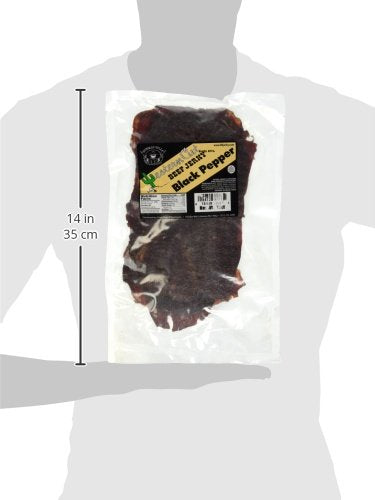 Buffalo Bills 18oz Black Pepper Western Cut Big Slab Beef Jerky (15 beef jerky slabs per bag)