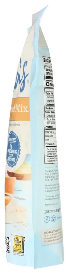 Pamelas Bread Mix Flour Blend Gluten Free 3x 4 LB