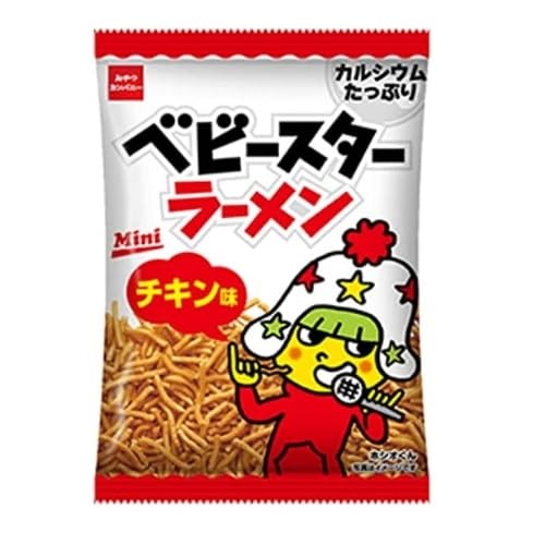 Beatcraft™ Baby Star Ramen Fried Noodle Snack + Japanese Toy Happy Set (15 Packs 3 Flavor Mix: Chicken Yakisoba Sauce Light Salt Jumbo Size)