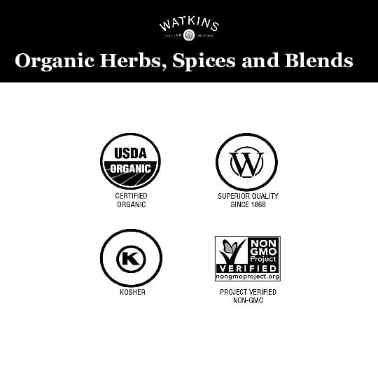 Watkins Organic All Purpose Seasoning Salt Free 2.7 Ounce 3-Pack